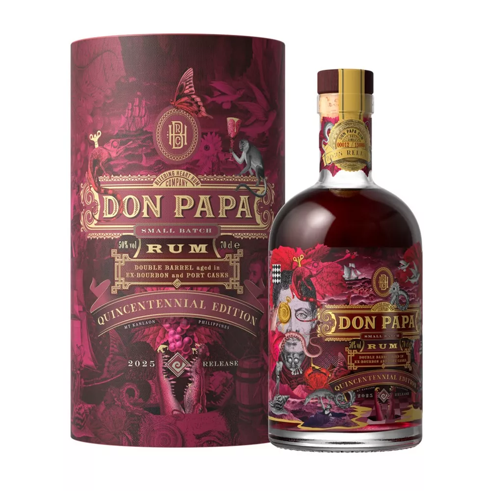 Don Papa Rum Port Cask Quincentennial 50% 0,7l in gift tin