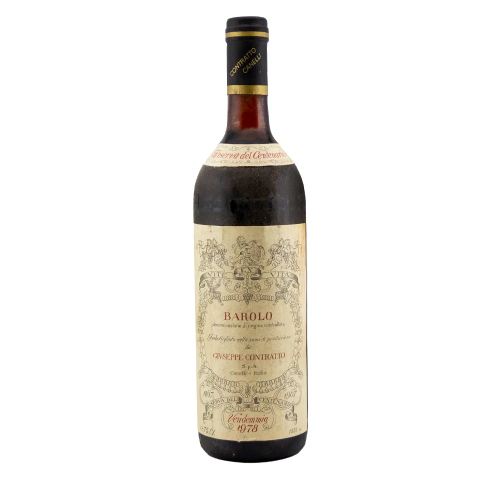 Giuseppe Contratto Barolo Riserva del Centenario docg. 1978 0,75l