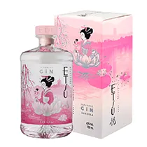 Etsu Gin Sakura 43%  0,7l in gift box
