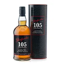 Glenfarclas Single Malt Highland Whisky 10 years old  105 cask strength 60%  0,7l in gift tin