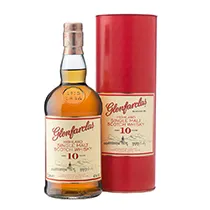 Glenfarclas Single Malt Highland Whisky 10 years old  40%  0,7l in gift tin