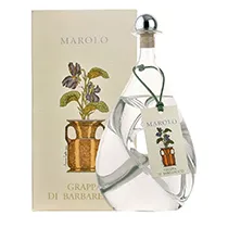 Marolo Karaffe Twist Grappa di Barbaresco  42%  0,5l in gift box