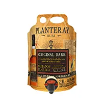 Planteray Rum Original Dark Barbados & Jamaica Eco.Box 40%  2,8l