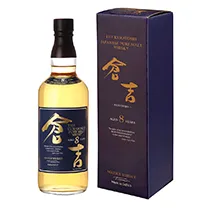 The Kurayoshi Pure Malt  8 years Old  Whisky  43%  0,7l in gift box